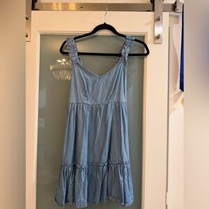 Blu Pepper Denim Blue Dress